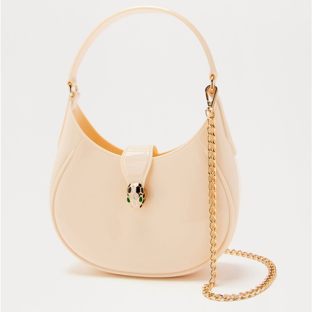 NWT Cream Jelly Handbag